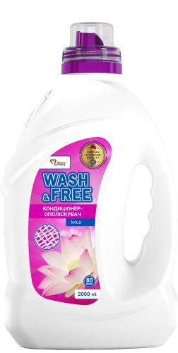 Wash&Free öblítő koncentrátum  "Lotus" 2L