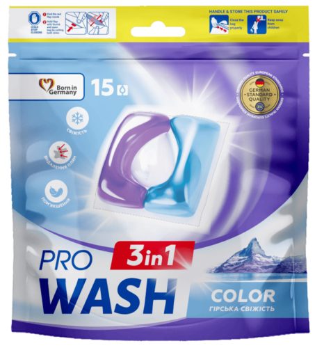 PRO WASH "Mountain Freshness" kapszula 15db (doypack)