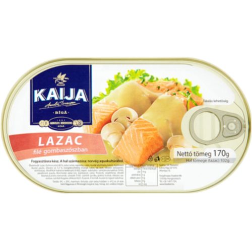 KAIJA Lazacfilé gombaszósos 170g