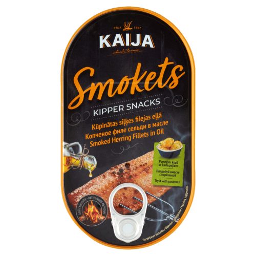 KAIJA Füstölt heringfilé olajban 170g