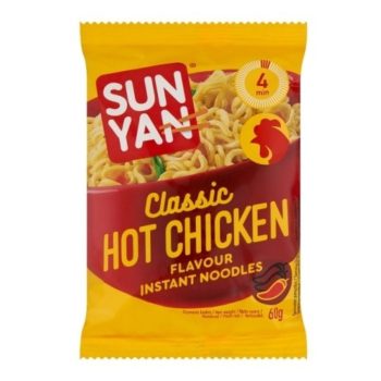 SunYan Classic instant tészta csípős csirke 60g