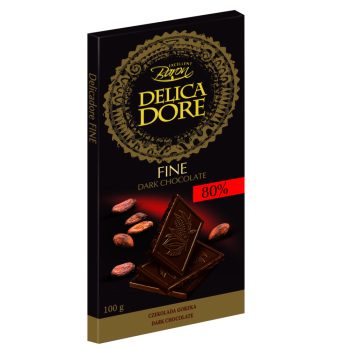 DELICA DORE ÉTcsokoládé 80% 100g