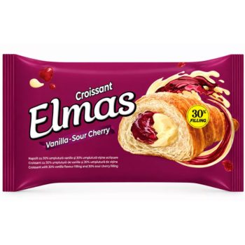 ELMAS Croissant Vanília-Meggyes 60g