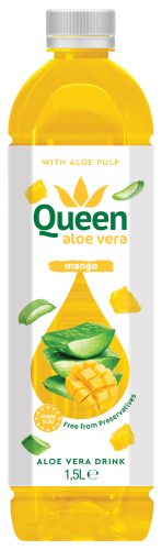 QUEEN Aloe Vera üdítőital Mangó 1500ml (DRS)