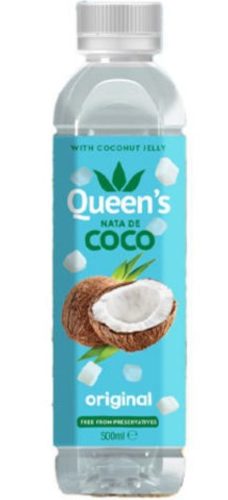 QUEEN Nata de Coco üdítőital Natúr 500ml (DRS)