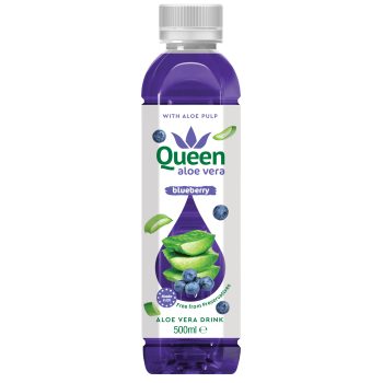 QUEEN Aloe Vera üdítőital Áfonya 500 ml (DRS)