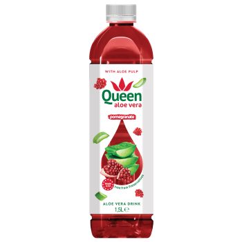 QUEEN Aloe Vera üdítőital Gránátalma 1500ml (DRS)