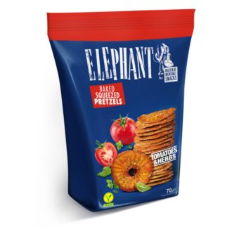 ELEPHANT lapos perec paradicsomos-fűszeres 70g
