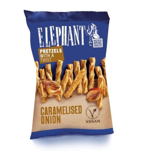 ELEPHANT csavart perec karamellizált hagymás 70g