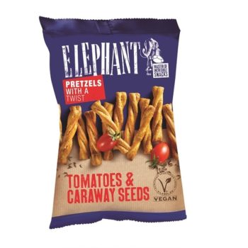 ELEPHANT csavart perec paradicsomos-köményes 70g