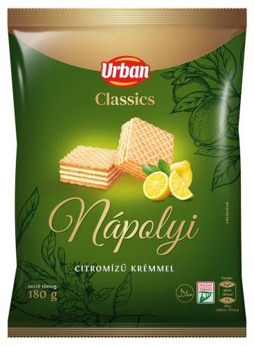 URBAN CLASSICS citromízű nápolyi 180g