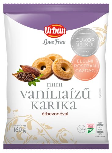 URBAN Love free vanília ízű karika 160g HCN
