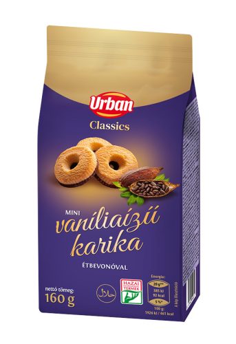 URBAN CLASSICS vaníliás karika 160g