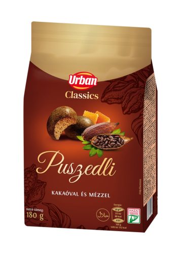 URBAN CLASSICS kakaós, mézes jellegű puszedli 180g