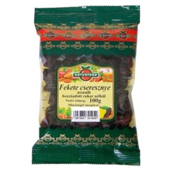 Naturfood Aszalt fekete cseresznye 100g