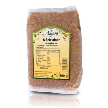 Dénes- Natura Nádcukor aranybarna  500 g