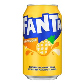 Fanta pineapple  ízű üdítőital 355ml (DRS) új