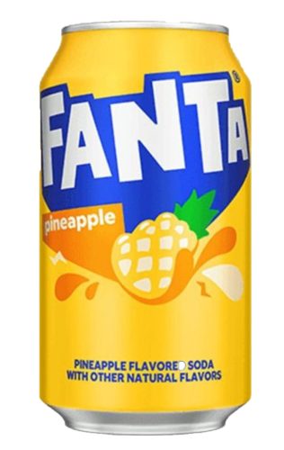 Fanta pineapple  ízű üdítőital 355ml (DRS) új