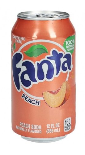 Fanta Peach ízű üdítőital 355ml (DRS)