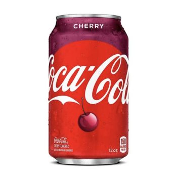 Coca-Cola Cherry Float ízű üdítőital 355ml (DRS) új