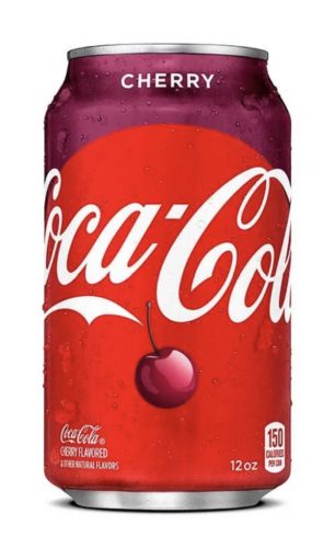 Coca-Cola Cherry Float ízű üdítőital 355ml (DRS) új