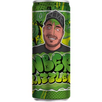   NBER RIZZLER Kiwi-Zöldalma-Lime szénsavas üdítőital 250ml (DRS)