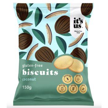 it's us gluténmentes Kókuszos omlós keksz 150g