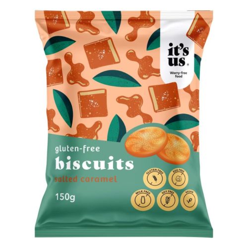 it's us gluténmentes Sós-Karamel.omlós keksz 150g