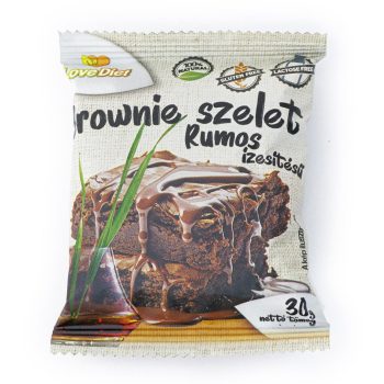 Love Diet Brownie Rum ízű 30g /GM és laktózmentes/