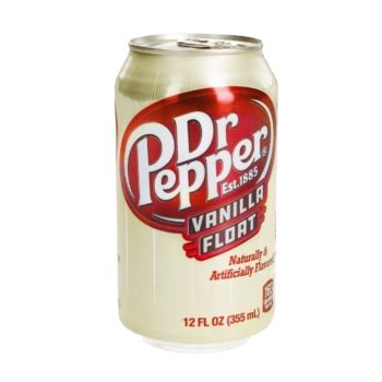 Dr. Pepper vanilla float  ízű üdítőital 355ml (DRS)