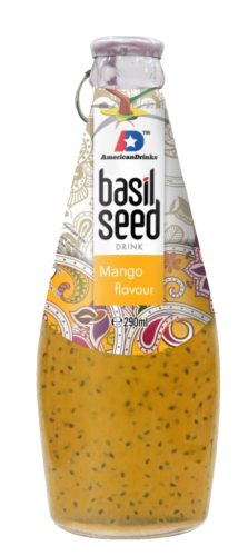 Basil Seed Mango üdítőital 290ml (DRS)