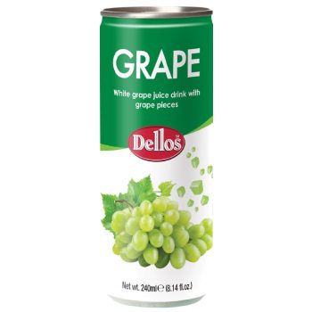 DELLOS FRUIT JUICE-  SZŐLŐ 240ML (DRS)