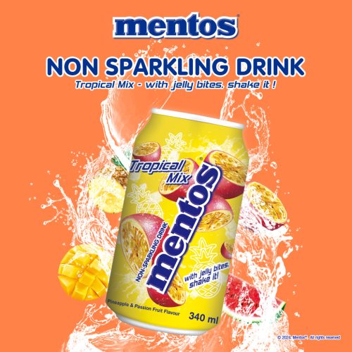 MENTOS Tropical Mix 340ml (DRS)