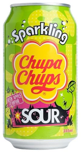 Chupa Chups SOUR Green Apple 345ml (DRS)