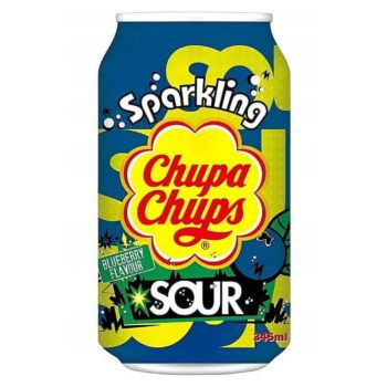 Chupa Chups Sour Bluberry 345ml (DRS)