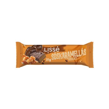 LISSÉ Szelet Sóskaramellás Tejcsokoládéval mártva 31g