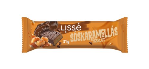 LISSÉ Szelet Sóskaramellás Tejcsokoládéval mártva 31g
