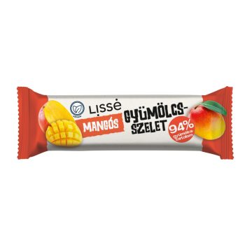 Lissé Gyümölcsszelet Mangó 30g (94%)
