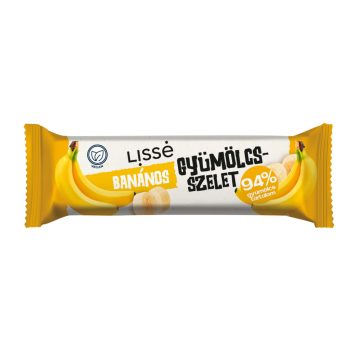 Lissé Gyümölcsszelet Banán 30g ( 94%)
