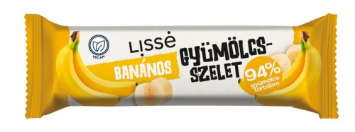 Lissé Gyümölcsszelet Banán 30g ( 94%)