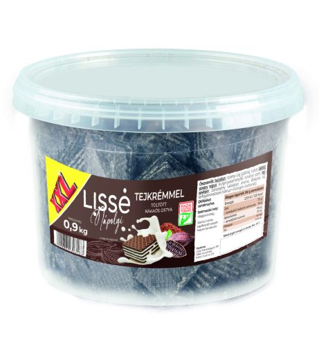 Lissé Tejkrémmel töltött kakaós ostya 900g (vödrös)