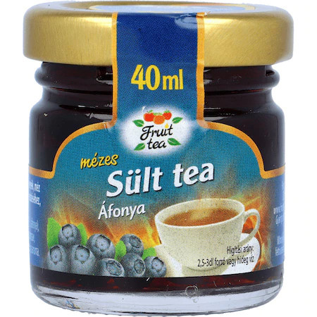 Sült Tea áfonya 40ml (1 karton=20db) (375Ft / db)