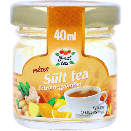 Sült Tea citrom-gyömbér 40ml (1 karton=20db) (375Ft / db)