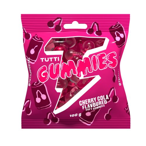 Tutti Gummies Cherry Cola 100gr