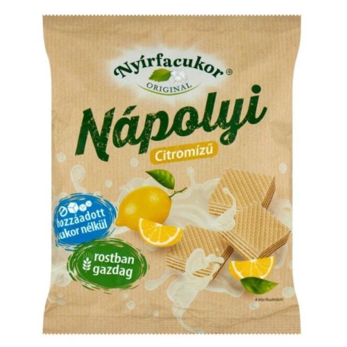 Nyírfacukor nápolyi citromos 180g