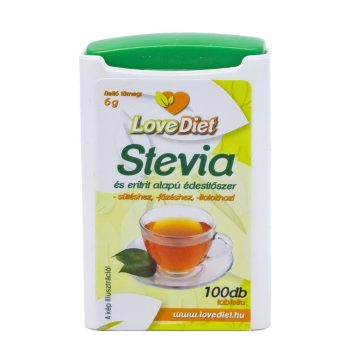   Love Diet Stevia édesítőszer tabletta (természetes) 100 db