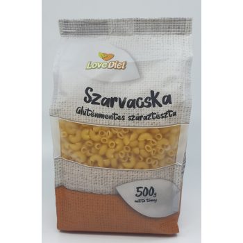   Love Diet Szarvacska (könyök) gluténmentes száraztészta 500g
