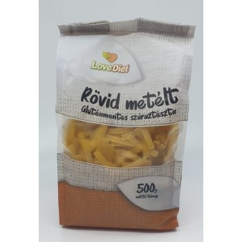 Love Diet Rövid metélt gluténmentes száraztészta 500g
