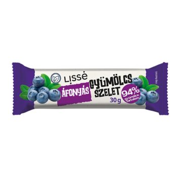 Lissé Gyümölcsszelet Feketeáfonyás 30g (94%)