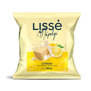 Lissé Töltött Ostya Citromos ízű 180g